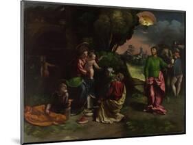 The Adoration of the Kings, C.1535-Dosso Dossi-Mounted Giclee Print