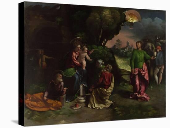 The Adoration of the Kings, C.1535-Dosso Dossi-Stretched Canvas