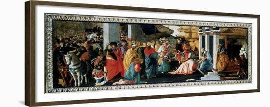 The Adoration of the Kings, C1470-Filippino Lippi-Framed Premium Giclee Print