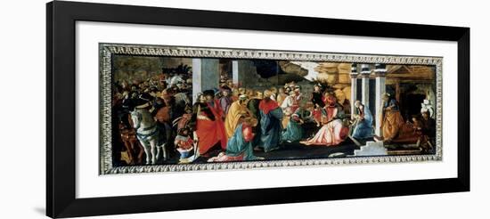 The Adoration of the Kings, C1470-Filippino Lippi-Framed Giclee Print