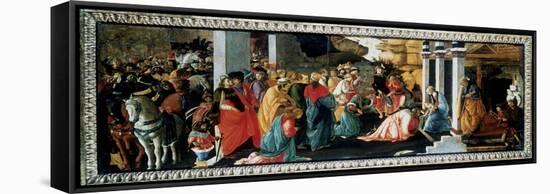 The Adoration of the Kings, C1470-Filippino Lippi-Framed Stretched Canvas