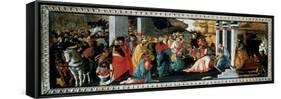 The Adoration of the Kings, C1470-Filippino Lippi-Framed Stretched Canvas