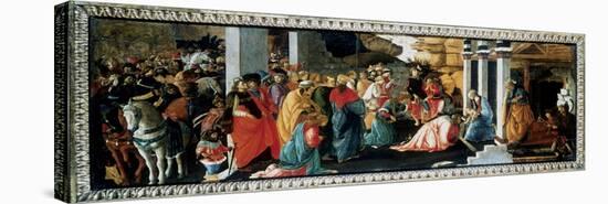 The Adoration of the Kings, C1470-Filippino Lippi-Stretched Canvas