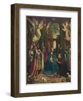 'The Adoration of the Kings', c1510, (1912)-Jan Gossaert-Framed Giclee Print