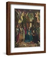 'The Adoration of the Kings', c1510, (1912)-Jan Gossaert-Framed Giclee Print