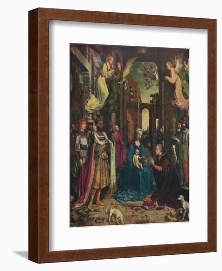 'The Adoration of the Kings', c1510, (1912)-Jan Gossaert-Framed Giclee Print