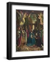 'The Adoration of the Kings', c1510, (1912)-Jan Gossaert-Framed Giclee Print