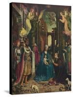 'The Adoration of the Kings', c1510, (1912)-Jan Gossaert-Stretched Canvas