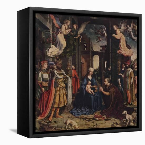 The Adoration of the Kings, c1510, (1938)-Jan Gossaert-Framed Stretched Canvas