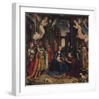 The Adoration of the Kings, c1510, (1938)-Jan Gossaert-Framed Giclee Print