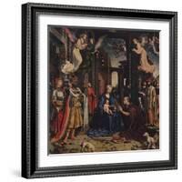 The Adoration of the Kings, c1510, (1938)-Jan Gossaert-Framed Giclee Print