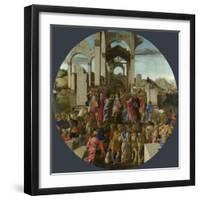 The Adoration of the Kings, Ca 1470-1475-Sandro Botticelli-Framed Giclee Print