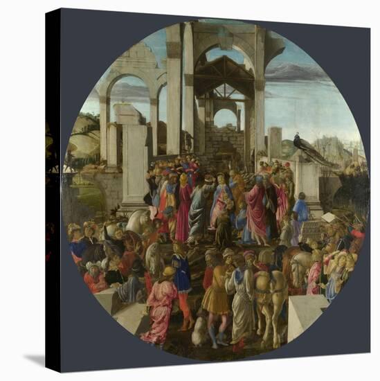 The Adoration of the Kings, Ca 1470-1475-Sandro Botticelli-Stretched Canvas