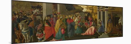 The Adoration of the Kings, Ca 1470-Sandro Botticelli-Mounted Giclee Print