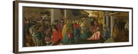 The Adoration of the Kings, Ca 1470-Sandro Botticelli-Framed Premium Giclee Print