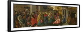 The Adoration of the Kings, Ca 1470-Sandro Botticelli-Framed Premium Giclee Print