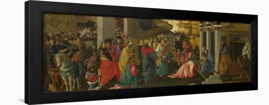 The Adoration of the Kings, Ca 1470-Sandro Botticelli-Framed Giclee Print