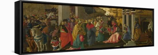 The Adoration of the Kings, Ca 1470-Sandro Botticelli-Framed Stretched Canvas