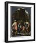 The Adoration of the Kings, Ca 1595-Bartholomeus Spranger-Framed Giclee Print