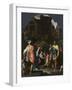 The Adoration of the Kings, Ca 1595-Bartholomeus Spranger-Framed Giclee Print