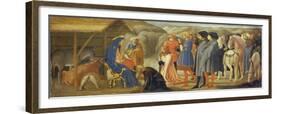 The Adoration of the Kings (Centre Predella), 1426-Masaccio-Framed Giclee Print