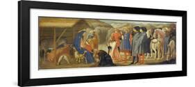 The Adoration of the Kings (Centre Predella), 1426-Masaccio-Framed Giclee Print