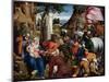 The Adoration of the Kings, Early 1540s-Jacopo Bassano-Mounted Giclee Print