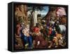 The Adoration of the Kings, Early 1540s-Jacopo Bassano-Framed Stretched Canvas