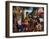 The Adoration of the Kings, Early 1540s-Jacopo Bassano-Framed Giclee Print