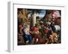 The Adoration of the Kings, Early 1540s-Jacopo Bassano-Framed Giclee Print