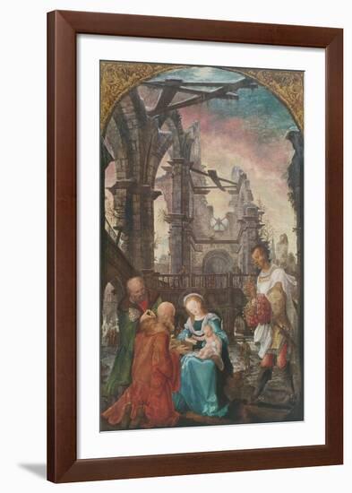 The Adoration of the Kings-Wolf Huber-Framed Collectable Print