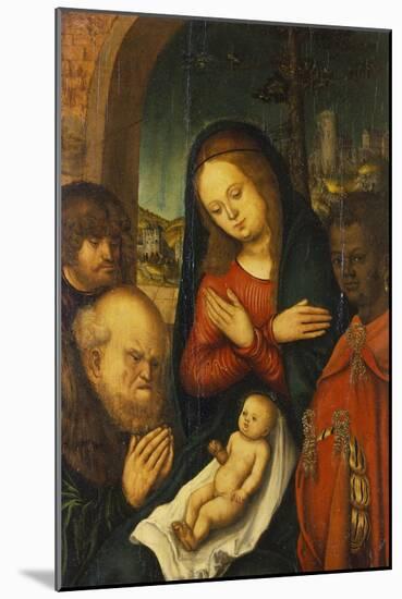 The Adoration of the Kings-Lucas Cranach, the Elder (Studio of)-Mounted Giclee Print