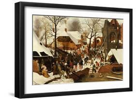 The Adoration of the Kings-Pieter Bruegel the Elder-Framed Giclee Print