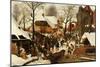 The Adoration of the Kings-Pieter Bruegel the Elder-Mounted Premium Giclee Print