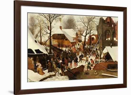 The Adoration of the Kings-Pieter Bruegel the Elder-Framed Giclee Print