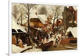 The Adoration of the Kings-Pieter Bruegel the Elder-Framed Giclee Print