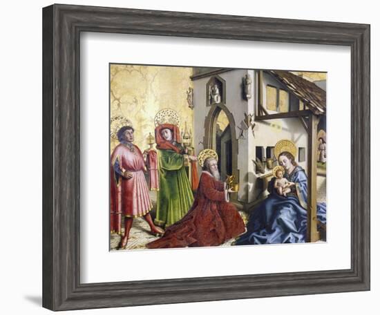 The Adoration of the Magi, 1444-Konrad Witz-Framed Giclee Print