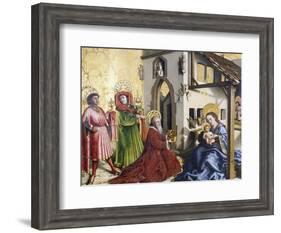 The Adoration of the Magi, 1444-Konrad Witz-Framed Giclee Print