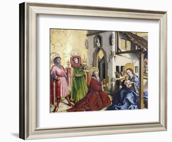 The Adoration of the Magi, 1444-Konrad Witz-Framed Giclee Print