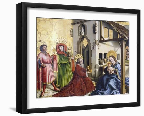 The Adoration of the Magi, 1444-Konrad Witz-Framed Giclee Print