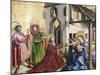 The Adoration of the Magi, 1444-Konrad Witz-Mounted Giclee Print