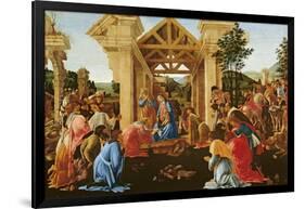 The Adoration of the Magi, 1481-82-Sandro Botticelli-Framed Giclee Print