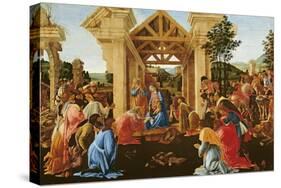 The Adoration of the Magi, 1481-82-Sandro Botticelli-Stretched Canvas