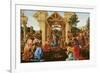 The Adoration of the Magi, 1481-82-Sandro Botticelli-Framed Premium Giclee Print