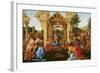 The Adoration of the Magi, 1481-82-Sandro Botticelli-Framed Giclee Print