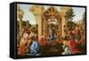 The Adoration of the Magi, 1481-82-Sandro Botticelli-Framed Stretched Canvas