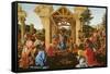 The Adoration of the Magi, 1481-82-Sandro Botticelli-Framed Stretched Canvas