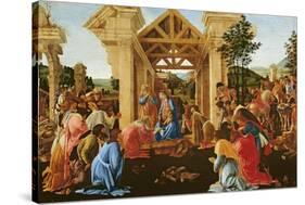 The Adoration of the Magi, 1481-82-Sandro Botticelli-Stretched Canvas