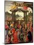 The Adoration of the Magi, 1488-Domenico Ghirlandaio-Mounted Giclee Print