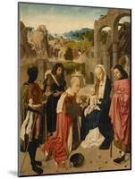 The Adoration of the Magi, 1490-Jans Geertgen tot Sint-Mounted Giclee Print